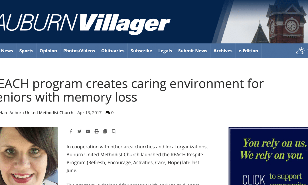 News: REACH Program Creates Caring Environment for Seniors With Memory Loss