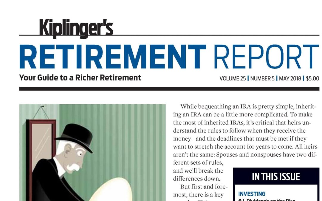 The Respite Ministry was highlighted in Kiplinger’s Magazine Retirement Guide in May 2018