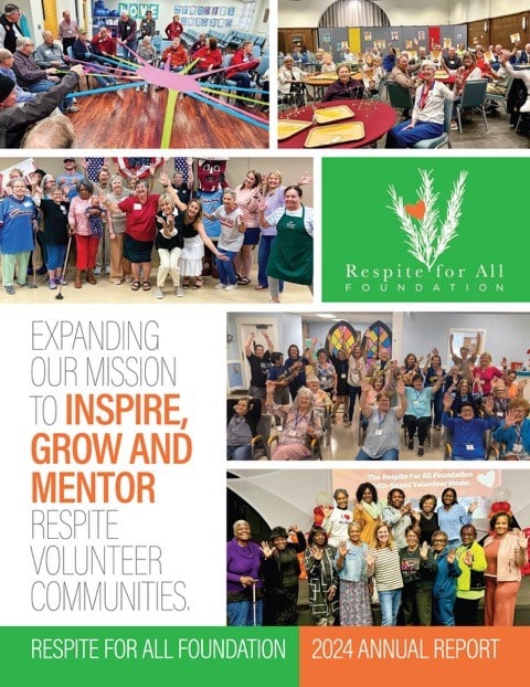 2024 Respite for All Foundation Annual Report Cover