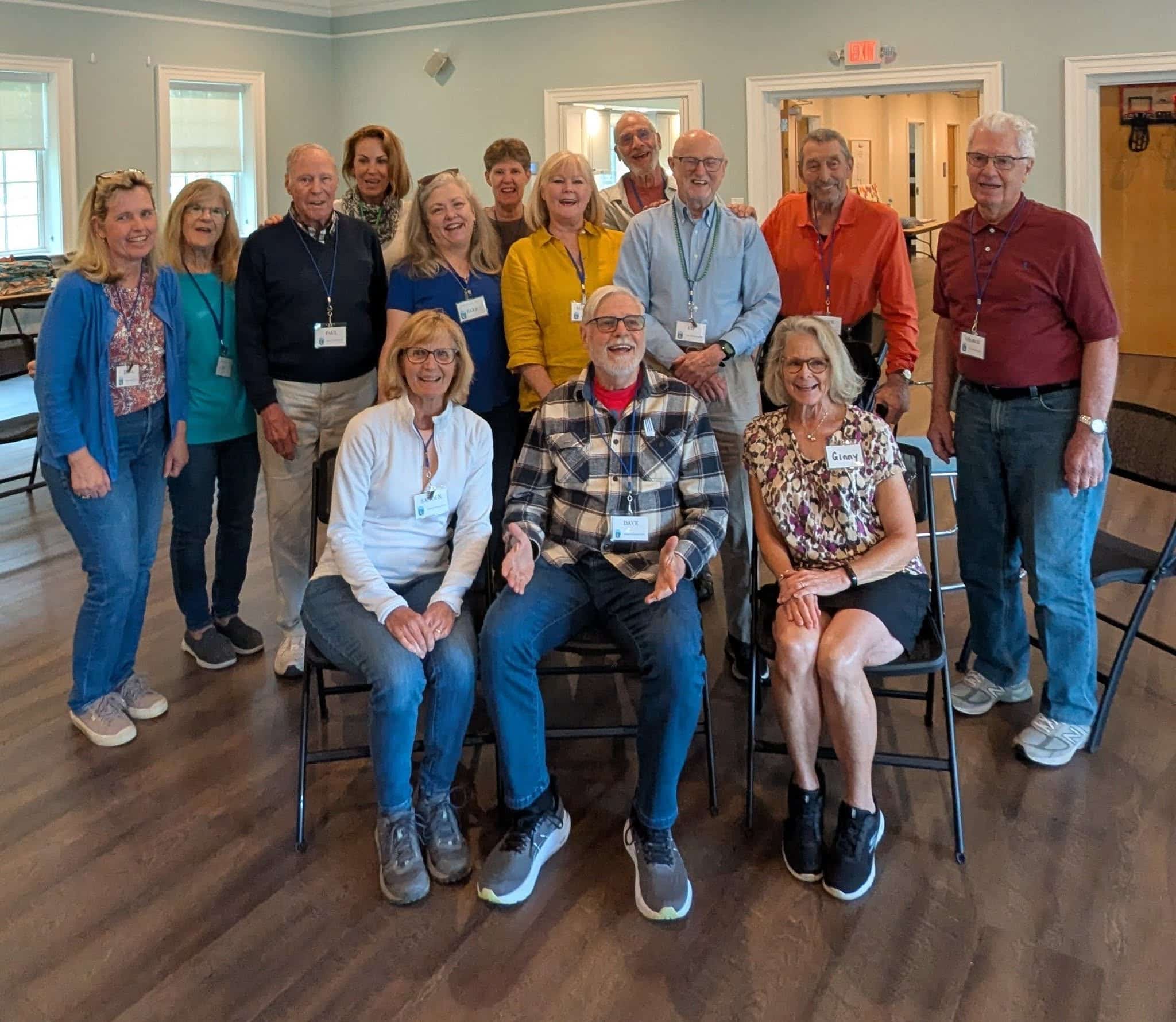nelson 3 Volunteers from the Nelson Enrichment Club at Rockfish Presbyterian Church gather for a group photo during an RFA event
